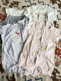 ロンパース 4点セット KP 赤ちゃんの城 ニットプランナー