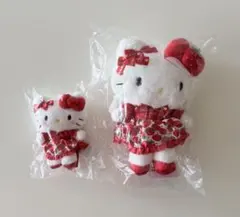 【新品】いちご新聞50周年 キティ ぬいぐるみ＆マスコット お顔重視