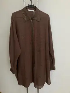 HIROKO KOSHINO ヒロココシノ ブラウス size 40 幾何学模様 - メルカリ