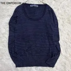 ＊THE EMPORIUM＊ジエンポリアム【M】ボーダーニット　2種ボーダー