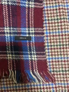 COMME CA ISM チェック柄マフラー