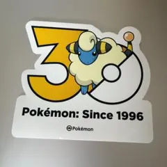 韓国限定】ポケモン 30周年 ステッカー シール ワッカネズミ - メルカリ