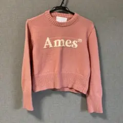 Ames ピンクニット