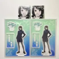 呪術廻戦 家入硝子 スクエアステッカー BIGアクリルスタンド
