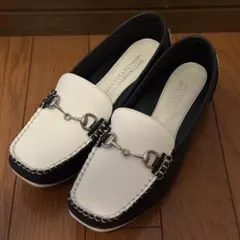 ANNA COLLECTION ビットローファー バイカラーのサムネイル