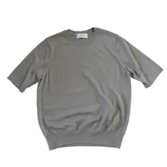 26SS STILL BY HAND リネン×コットンニットTee(TAUPE) - メルカリ