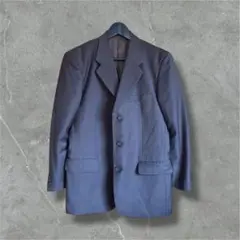 00's vintage テーラードジャケット 茶色 ブラウン ビジネス LL
