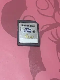 panasonic sdカード sdhc 4gb