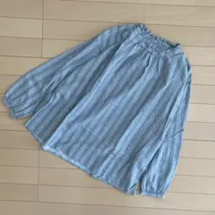 レディース　　ブラウス　ストライプ