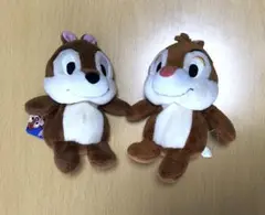 ディズニー チップとデール ぬいぐるみ 2体セット