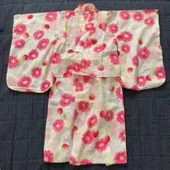 浴衣 女の子 甚平　110cm