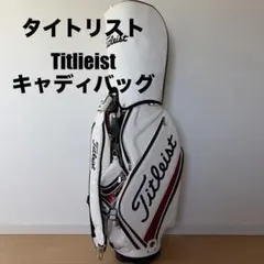 골프 가방Titleist 캐디백 타이틀리스트 화이트