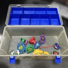 【爆転ベイブレードまとめ売り】懐かしのベイブレードセット（収納ケース付き）