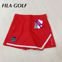 FILA GOLF ゴルフウェア　ラップスカート　赤　新品未使用品　サイズL