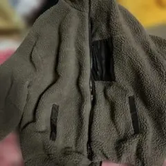 FUN フリースジャケット Mサイズ ブラウン