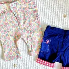 ハーフパンツ 90cm　2点セット