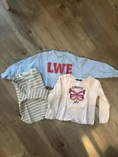 長袖カットソー 3点セット