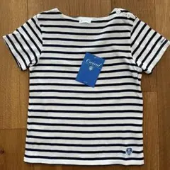 OCEAN ストライプ Tシャツ size10 125