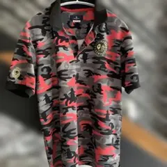 v12とMunsingwear ゴルフウェア 半袖ポロシャツ 迷彩柄 - メルカリ