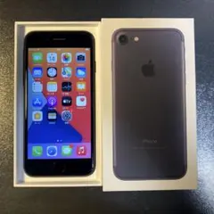 (値下げ)[美品]iPhone 7 本体 128GB ブラック及びトピークカバー
