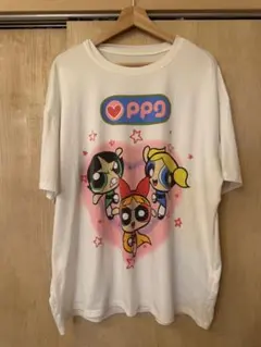 パワーパフガールズ　オーバーサイズ・ドロップショルダーTシャツ　ROMWEのサムネイル
