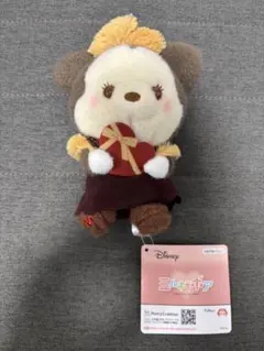 ディズニーキャラクター ミルキーボア ハートぬいぐるみ　ミニー