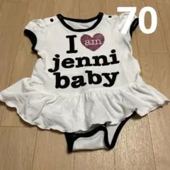 Jenni baby 70 ロンパース