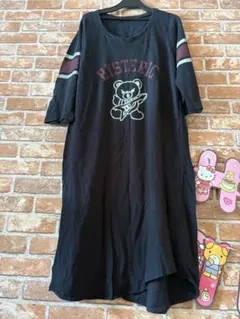 ヒステリックグラマー メルトファックベア Tシャツワンピース FREE