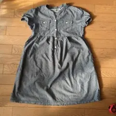 UNIQLO半袖デニムワンピース 150サイズ