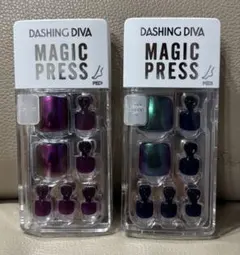 DASHING DIVA ダッシングディバ マジックプレスペディキュア2個セット