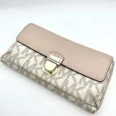 マイケルコース　長財布　総柄　 管理番号【b0633】