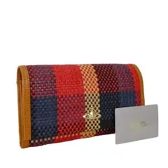 本物未使用 ■ ヴィヴィアンウエストウッド ■ オーブ レザー ファスナー長財布