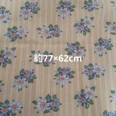 30’ｓ フィードサック復刻　ヴィンテージ　アンティーク　黄色　ハギレ