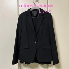 n line Precious 春夏用スーツ 11号 ストレッチウォッシャブル