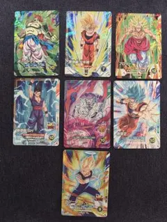 ドラゴンボール スーパーダイバーズ SR カード 7枚セット