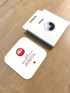 【新品未開封】正規品Apple AirTag 初売り2026 だるまデザイン