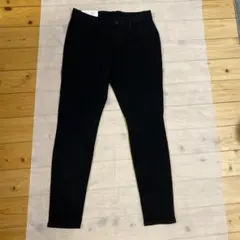 新品/ユニクロ　ウルトラストレッチレギンスパンツ　XL 黒
