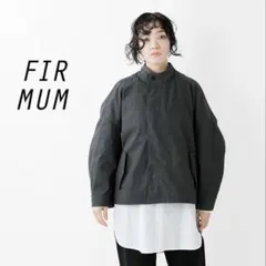 【FIRMUM】 ハイツイスト TC ギャバジンショート丈ブルゾン