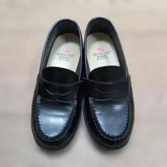HARUTA ハルタ キッズ KIDS ブラックローファー 21cm