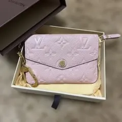 極美品✨ルイヴィトン アンプラント ブロデリー ポシェットクレ 刺繍