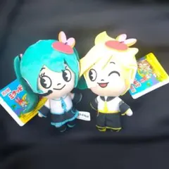 ミクッピーラムネ ぬいぐるみ 初音ミク 鏡音レン