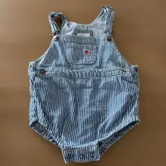 POLO Baby ストライプ オーバーオール　80サイズ
