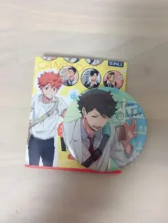 ハイキュー　及川徹　缶バッジ おまけ　ポストカード