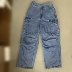 BAYFLOW JEANS カーゴパンツ Sサイズ デニムブルー