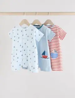 NEXT baby ロンパース3点セット 9-12M