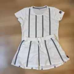 FILA ストライプテニスウェア　上下セット