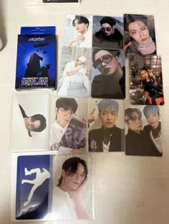 ATEEZ OUTLAW ソンファ ホンジュン ユノ ウヨン ジョンホ トレカ