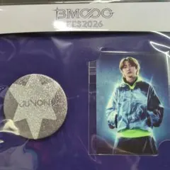 BMSG FES'26 BE:FIRST JUNON 缶バッジ フォトカード