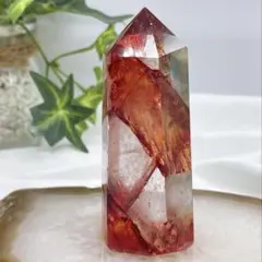 ファイヤークォーツポイント★タワー★六角柱