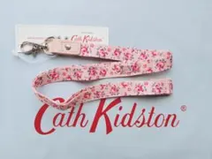 【新品未使用】キャスキッドソン ロング ネックストラップ 花柄 バラ